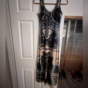 Jean Paul Gaultier Soleil mesh dress/cover up 💫